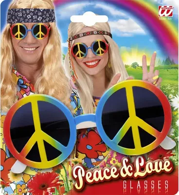 Immagine prodotto di occhiali da vista anni '70 hippie colorati