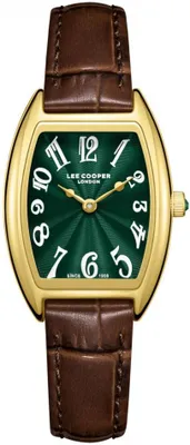 Image de Montre pour femme LEE COOPER LC08315.172 verte tendance
