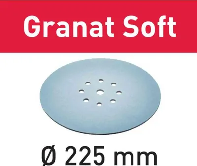 Image de Abrasif Soft GRANAT STF D225 P180 GR S/25 - FESTOOL - 204225