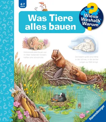 Produktbild von Wieso? Weshalb? Warum? Band 66 - Was Tiere alles bauen