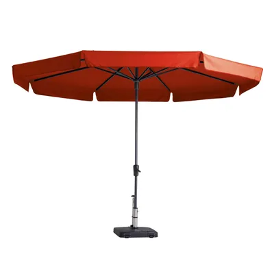 Productafbeelding van Stokparasol Syros dia. 350 cm brick red zonwering Madison