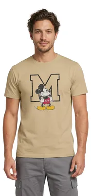 Produktbild von Mickey & Minnie Klassisch Mit M Männer T-Shirt, 3XL, Sandbeige