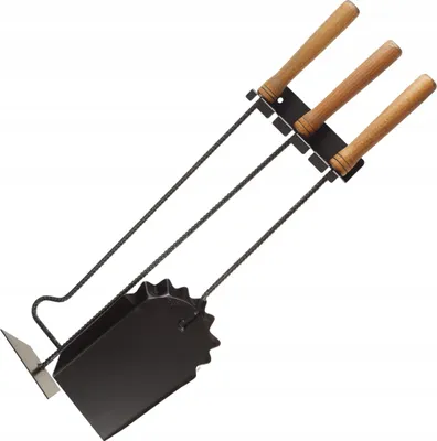 Produktbild von Kaminset Ofenwerkzeug FEINZ Set Praktisch Und Robust Ideal Für Jeden Kamin Schwarz