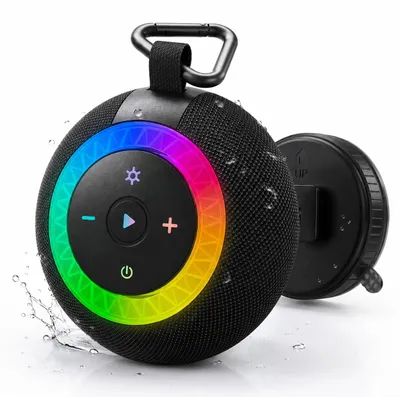 Immagine prodotto di UOHHBOE Altoparlante Bluetooth impermeabile IPX7 con audio stereo 24 ore