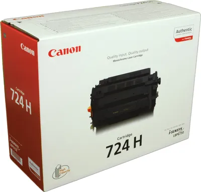 Produktbild von Canon CRG-724H, 12500 Seiten, Schwarz, 1 Stück(e)