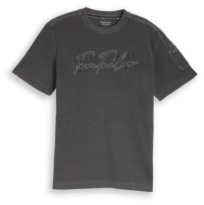 Produktbild von T-Shirt mit Waffelstruktur