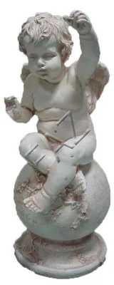 Immagine prodotto di Design Angelo Figura Statua Scultura Figure Sculture Decorazione Decorazione Nuova 69cm
