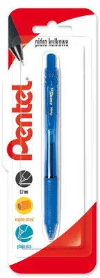 Zdjęcie produktu dla Pióro kulkowe 0,7 mm EnerGel BL107 niebieski 1 szt.