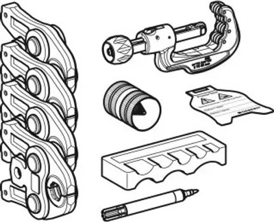 Produktbild von Geberit 690233001 Mapress Pressbackenset d15/22-35
