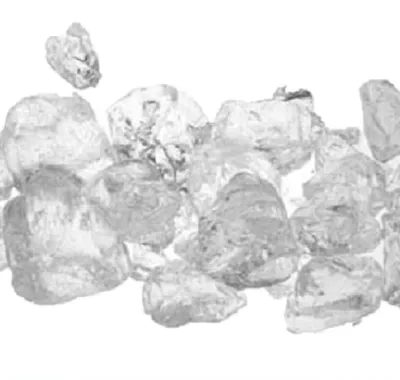 Produktbild von GLASSTEINE, Glasbrocken 20-40mm. 500g. NATUR