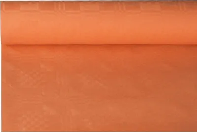 Produktbild von Papiertischtuch 1,2 x 8 m,  Orange/Apricot