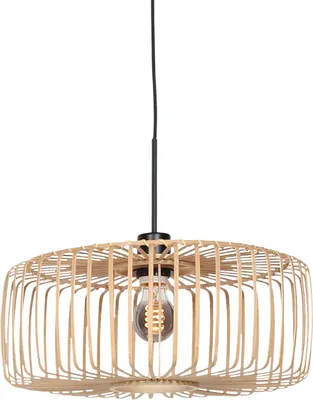 Produktbild von Hängeleuchte - natürlich - Sparkled Light - bambus metall - Ø 40cm - E27 - 4474ZW - Steinhauer