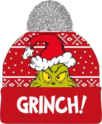 Image de CERDÀ - Grinch Premium Czapka Świąteczna | Oficjalny Produkt Tematyczny
