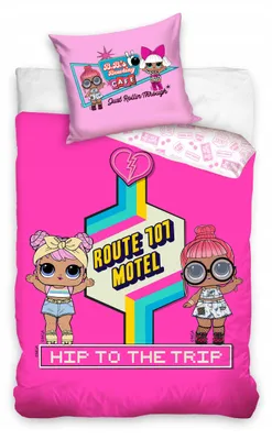 Produktbild von Detexpol LOL Surprise Kinder Bettwäsche 140x200 Baumwolle