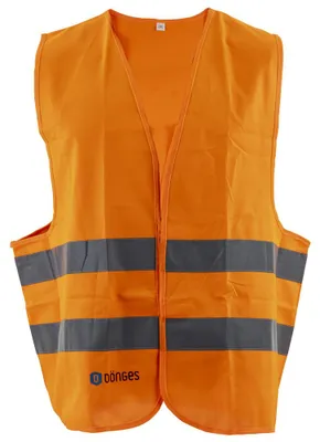 Produktbild von Dönges Warnweste EN ISO 20471 Klasse 2, EN ISO 13688, leuchtorange, FEUERWEHR