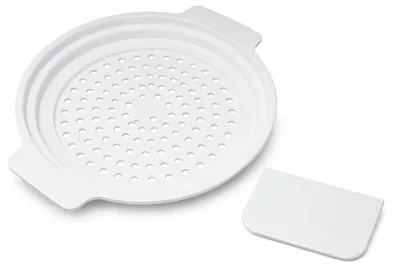 Produktbild von Neustanlo Spätzlesieb mit Schaber | Spätzle & Knöpfle Sieb und Reibe | Küchenhelfer für hausgemachte Spätzle | robuste Spätzlereibe für Töpfe | einfache Spätzlezubereitung