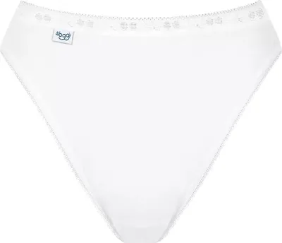 Produktbild von Sloggi Damen-Slips weiß Basic+ Tai 2 Stück Baumwollslips 40