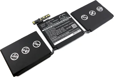 Image de TECHTEK Batterie pour ordinateur portable compatible avec [Apple] A1708, A2289, MacBook Pro 13, MacBook Pro 13 (MPXW2CH/A), Macbook Pro 13 2016, MacB