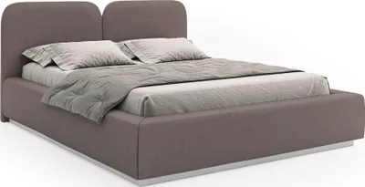 Produktbild von Selsey Comoves – Polsterbett 140x200 mit Chenillebezug, Bettkasten und Lattenrost, Braun