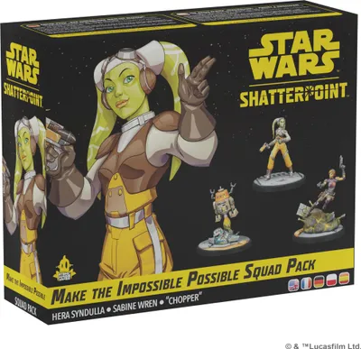 Produktbild von Star Wars Shatterpoint Impossible Possible Squad Pack - Miniaturenspiel Erweiterung - EN/FR/DE/PL/ES