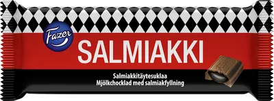 Produktbild von Fazer Salmiakki Chocolate 100g