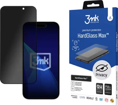 Obrázok produktu pre 3mk - HardGlass ochranné sklo na iPhone 16 Pro Max - priehľadné