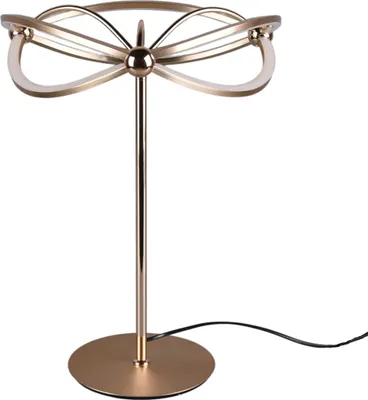Zdjęcie produktu dla Lampa stołowa CHARIVARI złoty Trio 521210108