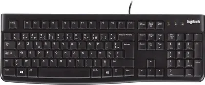 Immagine prodotto di Logitech K120 Business - Tastatur - USB - Schweiz - OEM - Schwarz (920-002645)
