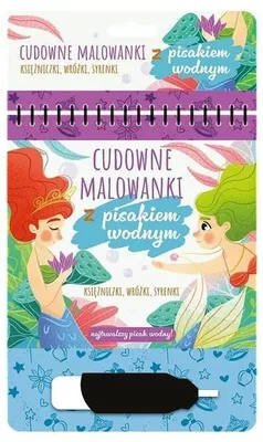 Obrázek produktu pro Malowanka Wodna Księżniczki i Wróżki z Pisakiem