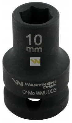Immagine prodotto di Waryński, inserto a bussola esagonale da 1/2" per avvitatore a percussione, 10 mm