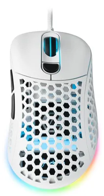 Produktbild von Light² white LEICHTER ALS LEICHT REIBUNGSLOSE HANDHABUNG Weiß 200 Gaming Maus Single