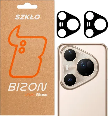Produktbild von Gehärtetes Glas für die Kamera für Huawei Pura 80 Ultra, Bizon Glass Lens, 2 Stück