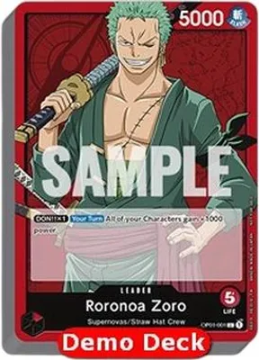 Image de One Piece Demo Deck: Roronoa Zoro