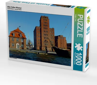 Produktbild von Calvendo Alter Hafen Wismar 1000 Teile Puzzle quer 640x480mm, Felix Holger; 7296105