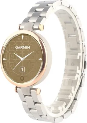 Produktbild von Strap-it Stahlarmband - Kompatibel mit Garmin LilyArmband 34mm - Gliederarmband Hochwertiger EdelstahlFaltschließe für Armband Silber 14mm Smartwatch