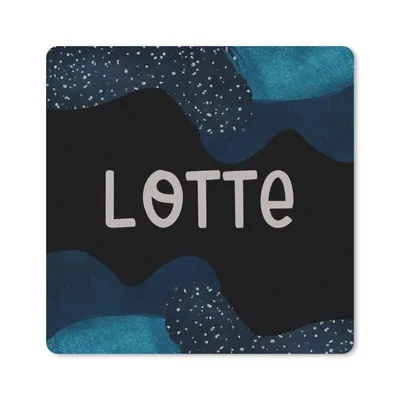 Produktbild von MuchoWow® Mauspad Mousepad Lotte - Pastell - Mädchen 20x20 cm - Mousepads - Maus Mat - Pad - Mausunterlage - Desk Mat - Bureauartikeln