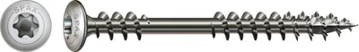 Produktbild von Terrassenschraube Edelstahl A2, 5mm, x 56 mm, 100 Stk. - Profi Kleinverpackung