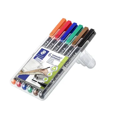 Obrázek produktu pro STAEDTLER Folienstift Lumocolor B perm 6St
