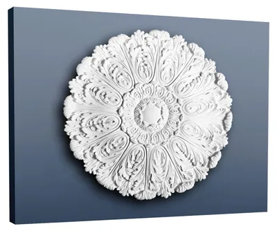 Image de Orac Decor R27 LUXXUS Rosace Décoration de plafond Elément de stuc | d 75 cm