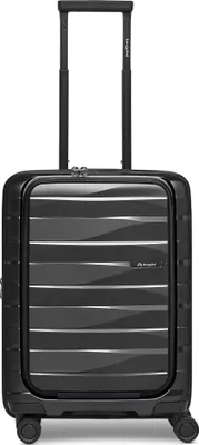 Image de Bergpfeil trolley pour ordinateur portable Travel Cabin Trolley With Front Pocket Black Night Metallic noir 55cm