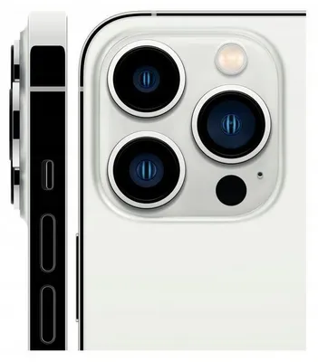 Produktbild von Apple iPhone 13 Pro, 15,5 cm (6.1"), 2532 x 1170 Pixel, 256 GB, 12 MP, iOS 15, Silber