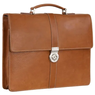 Produktbild von Leonhard Heyden Bergamo Aktentasche Leder 38 cm Laptopfach