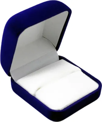 Produktbild von Mode Samt Verlobung Schmuck Ring Box Ohrring Anhänger Display Halter Fall