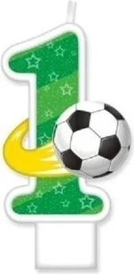 Immagine prodotto di Candela di compleanno con palloncino n. 1, 8 cm - GoParty