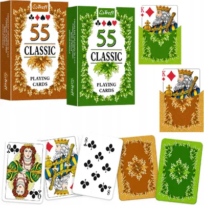 Produktbild von Karty do gry Classic 55 listkow