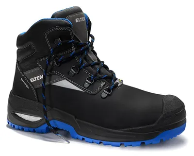 Produktbild von Sicherheitsschnürstiefel STEFANO XXSG black-blue Mid ESD S3, Gr. 39 ELTEN 768701