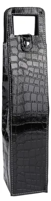 Image de Solidchoice - Sac à vin réutilisable en cuir PU
