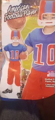 Produktbild von Kinder Fasching Kostüm Americann Football Player Gr. 128 cm