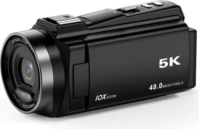 Image de INF Caméra vidéo DSLR 5K portable compacte HDV265K