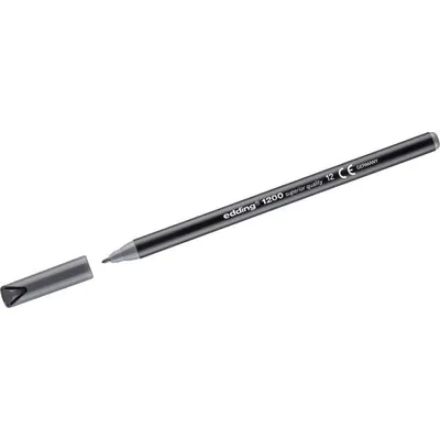Produktbild von Edding 1200, Grau, Schwarz, Grau, Kunststoff